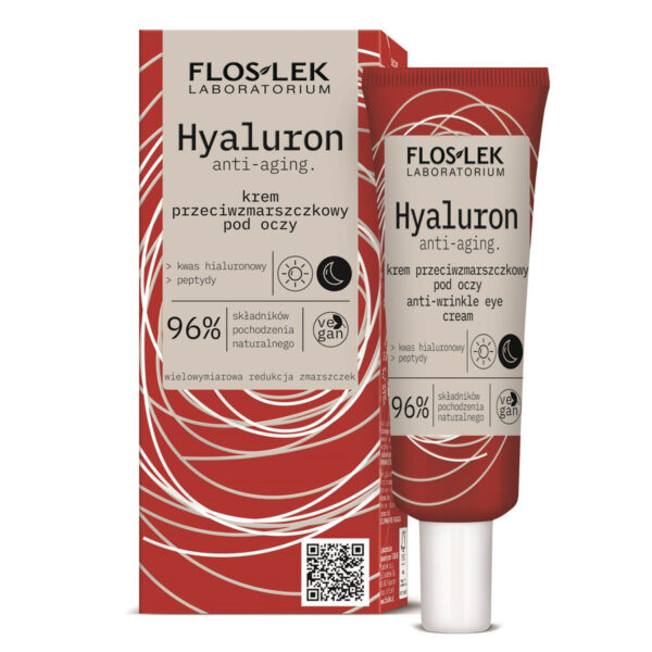 Floslek Hyaluron Krem przeciwzmarszczkowy pod oczy  30ml