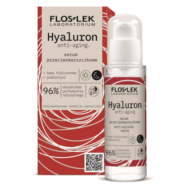 Floslek Hyaluron Serum przeciwzmarszczkowe na dzień i noc 30ml