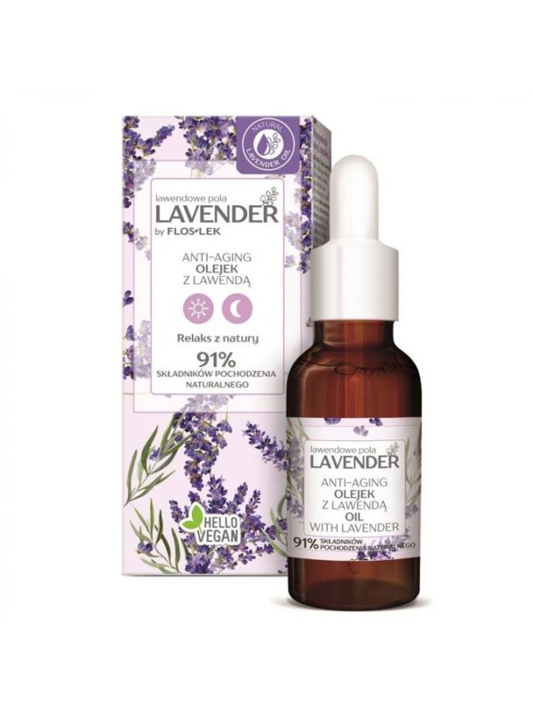 Floslek Lavender Olejek z lawendą - Anti-Aging  30ml