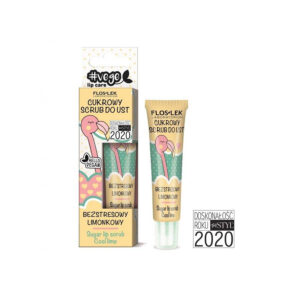 Floslek Lip Care Cukrowy Scrub do ust Bezstresowy Limonkowy 14g