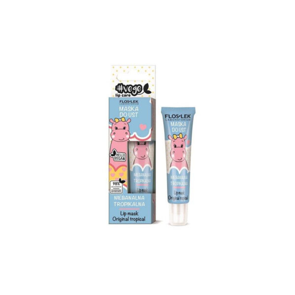 Floslek Lip Care Vege Maska do ust Niebanalna Tropikalna  14g