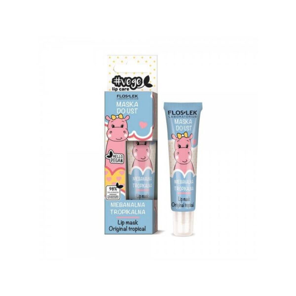 Floslek Lip Care Vege Maska do ust Niebanalna Tropikalna  14g