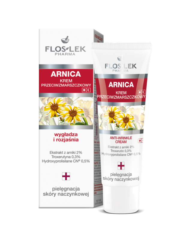 Floslek Pharma Arnica Krem przeciwzmarszczkowy  wzmacniający naczynka