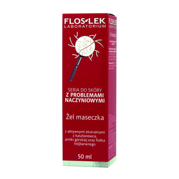 Floslek Pielęgnacja skóry naczynkowej Żel – maseczka  50ml