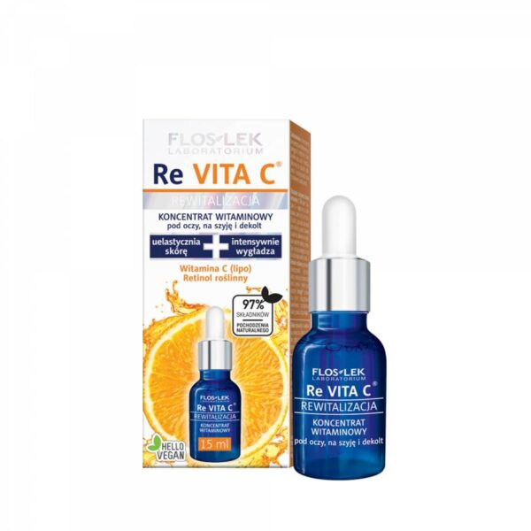 Floslek ReVita C Koncentrat pod oczy  15ml - obrazek 3