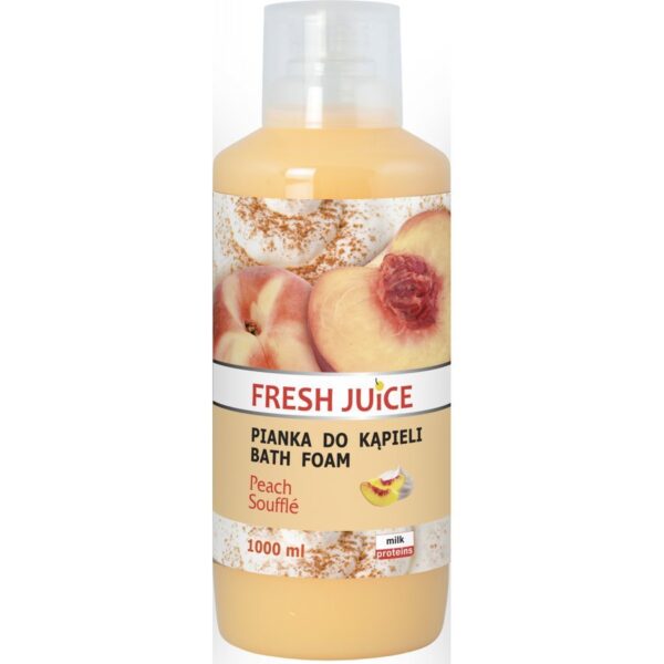 Fresh Juice Pianka do kąpieli Peach Souffle 1000ml