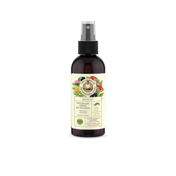 GRANDMOTHER AGAFIA Taiga Stories Naturalne Serum do skóry głowy Gęstość i Objętość – Boost Up 170ml