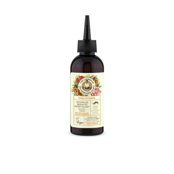 GRANDMOTHER AGAFIA Taiga Stories Naturalne Serum do skóry głowy Gęstość i Wzrost – Taiga Vitamins 170ml