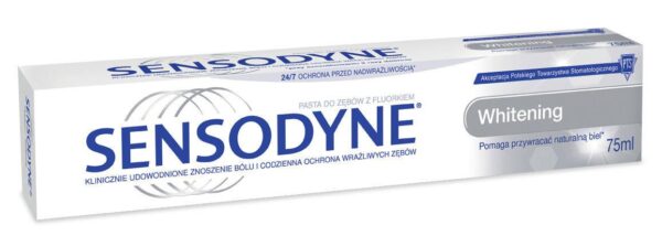 GSK Sensodyne Pasta do zębów Whitening 75ml - obrazek 2