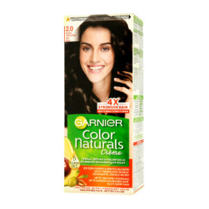 Garnier Color Naturals Krem koloryzujący nr 2.0 Bardzo Ciemny Brąz