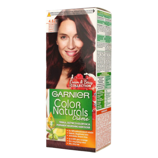 Garnier Color Naturals Krem koloryzujący nr 4.62 Słodka Wiśnia