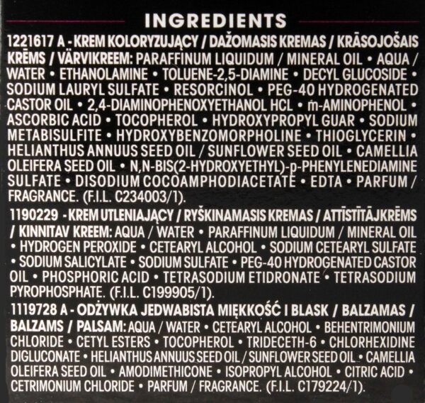 Garnier Olia Farba do włosów nr 1.0 Głęboka Czerń