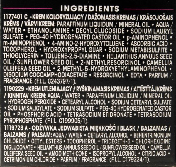 Garnier Olia Farba do włosów nr 3.23 Ciemna Czekolada