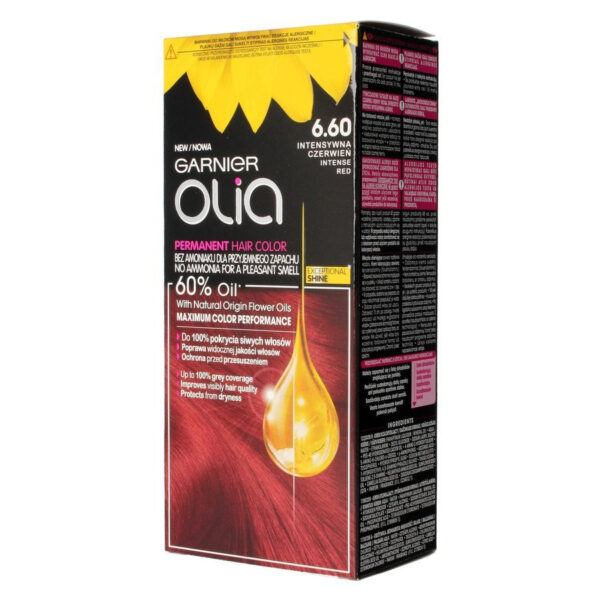 Garnier Olia Farba do włosów nr 6.60 Intensywna Czerwień