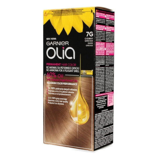Garnier Olia Farba do włosów nr 7G Ciemny Greige