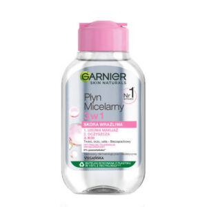 Garnier Skin Naturals Płyn micelarny 3w1 – skóra wrażliwa  100ml