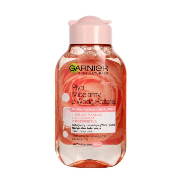 Garnier Skin Naturals Płyn micelarny z Wodą Różaną – cera pozbawiona blasku  100ml