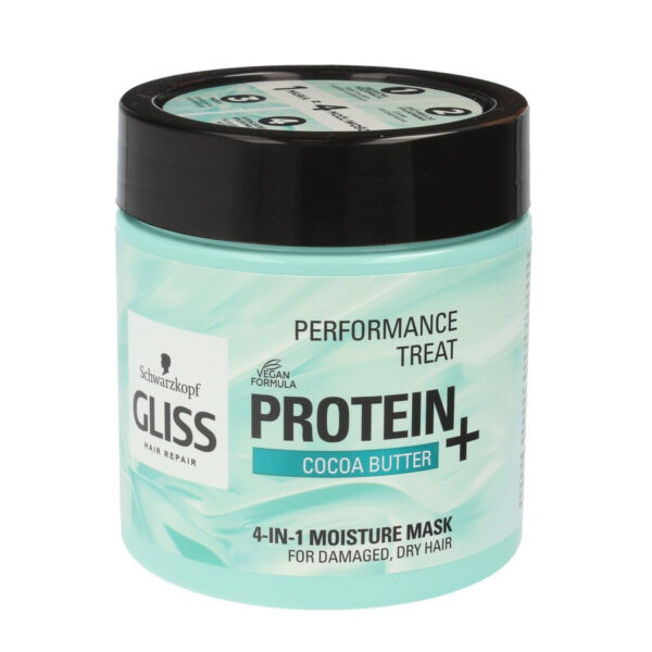 Gliss Hair Repair Protein+ Maska do włosów 4in1 nawilżająca Cocoa Butter 400ml