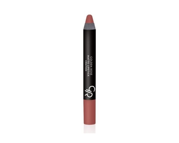 Golden Rose Matte Crayon Lipstick - Matowa pomadka do ust w kredce 21