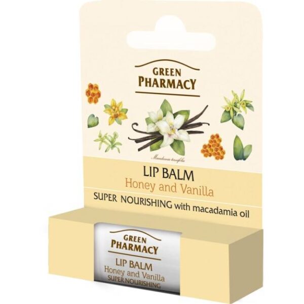 Green Pharmacy Lip Balm Balsam do ust Super Nourishing  1szt