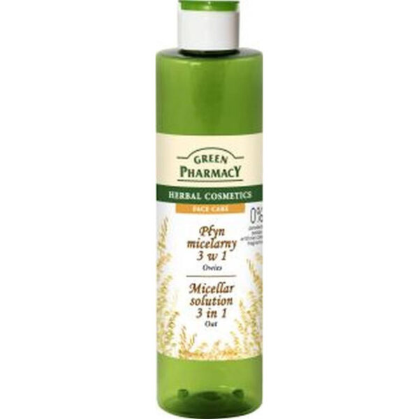 Green Pharmacy Płyn micelarny 3w1 z ekstraktem z owsa  250ml