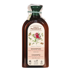 Green Pharmacy Szampon do włosów suchych z Olejem Arganowym i Granatem – 350ml