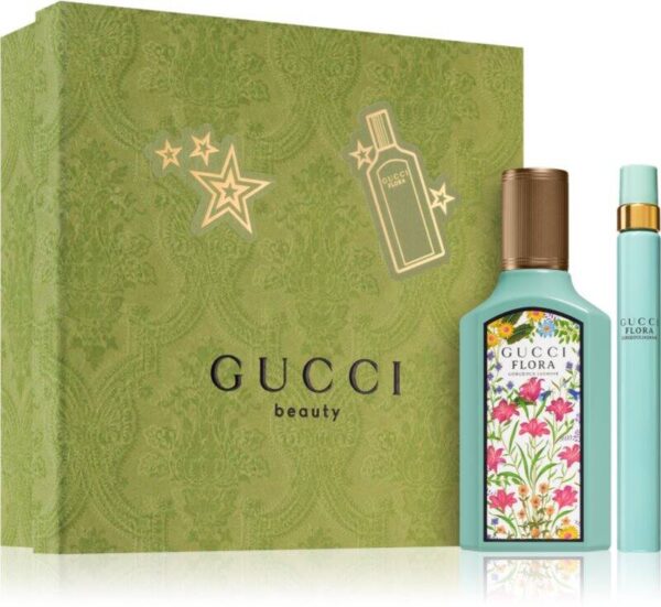 Gucci Flora Gorgeous Jasmine Zestaw woda perfumowana 50ml+ PS 10ml