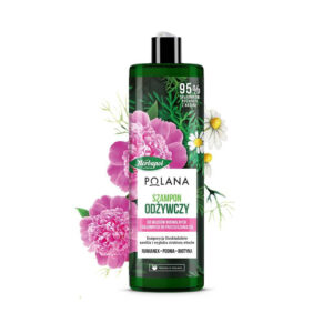 HERBAPOL Polana Szampon odżywczy do włosów – Rumianek & Peonia & Biotyna 400ml