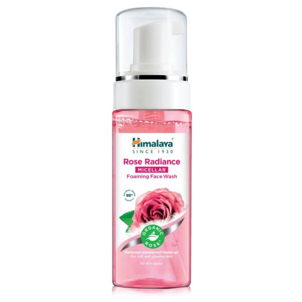 HIMALAYA Rose Radiance Micelarna Pianka do mycia twarzy 150ml