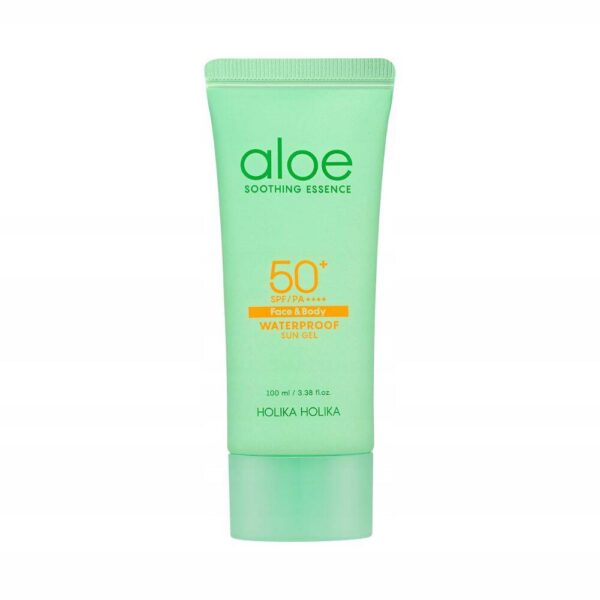 Holika Holika Aloe Soothing Essence Wodoodporny Żel na słońce SPF50+  100ml