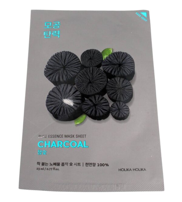 Holika Holika Pure Essence Mask Sheet- Charcoal