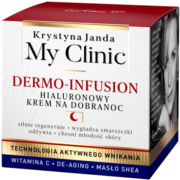 JANDA My Clinic Dermo-Infusion Hialuronowy Krem na dobranoc 50ml
