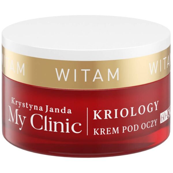 JANDA My Clinic Kriology 60+ Krem pod oczy redukujący zmarszczki i cienie - Japońska Orchidea & Witamina E 15ml - obrazek 2