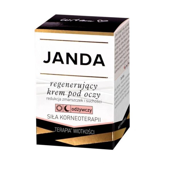 JANDA Silna Regeneracja Krem regenerujący - odżywczy pod oczy na dzien i noc 15ml