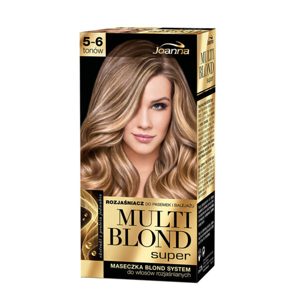 Joanna Multi Blond Super Rozjaśniacz do pasemek 5-6 tonów