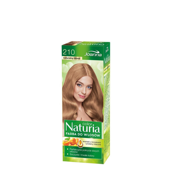 Joanna Naturia Color Farba do włosów nr 210-naturalny blond  150g