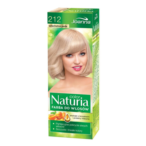 Joanna Naturia Color Farba do włosów nr 212-szlachetna perła  150g