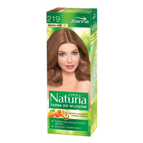 Joanna Naturia Color Farba do włosów nr 219-słodkie toffi  150g