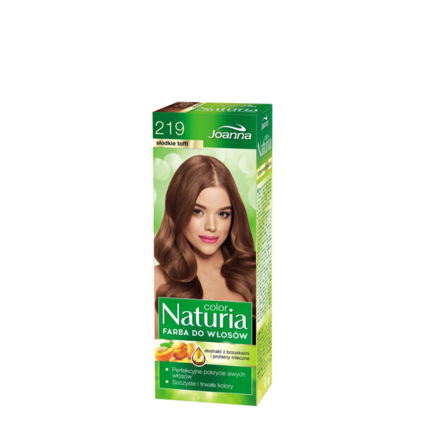 Joanna Naturia Color Farba do włosów nr 219-słodkie toffi  150g