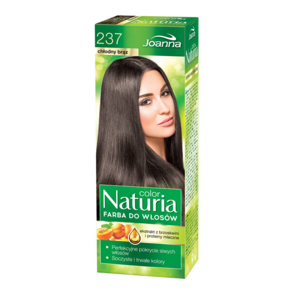 Joanna Naturia Color Farba do włosów nr 237-chłodny brąz  150g