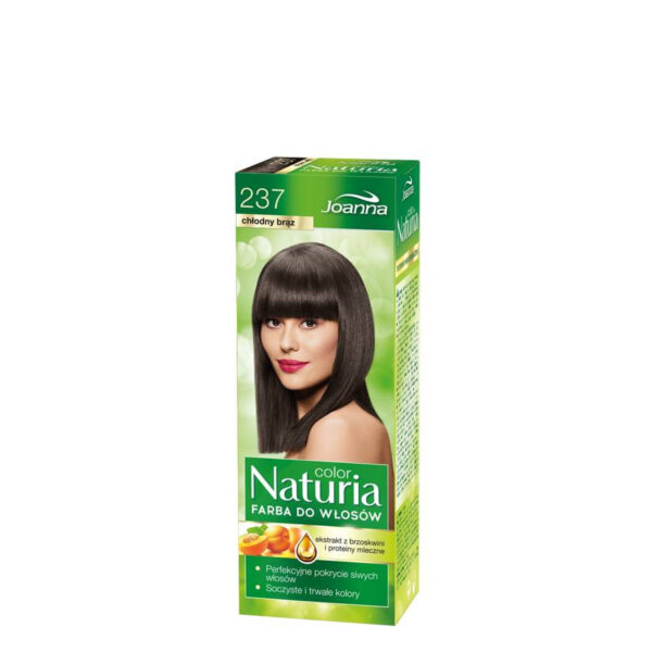 Joanna Naturia Color Farba do włosów nr 237-chłodny brąz  150g