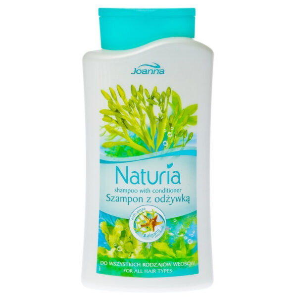 Joanna Naturia Szampon do włosów 2w1 500ml Algi morskie