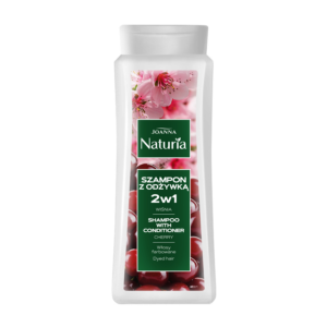 Joanna Naturia Szampon do włosów 2w1 500ml wiśnia