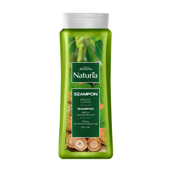 Joanna Naturia Szampon do włosów Brzoza & Łopian – włosy przetłuszczające się 500ml