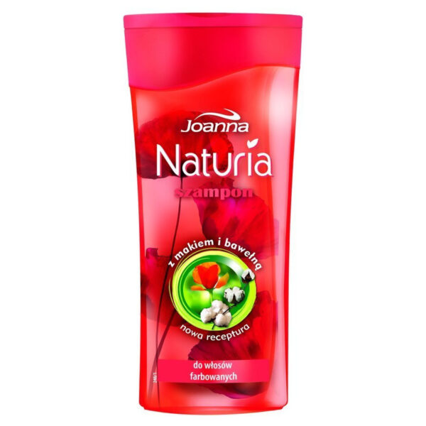 Joanna Naturia Szampon do włosów Mak i bawełna 200ml