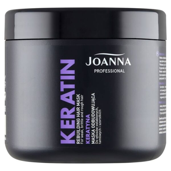 Joanna Professional Keratin Maska odbudowująca z keratyną 500g