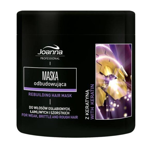 Joanna Professional Keratin Maska odbudowująca z keratyną 500g - obrazek 2