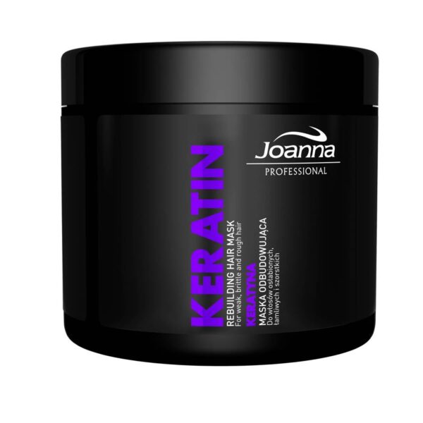 Joanna Professional Keratin Maska odbudowująca z keratyną 500g - obrazek 3