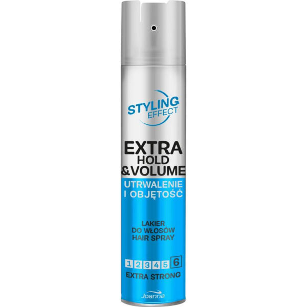Joanna Styling Effect Lakier do włosów Utrwalenie i Objętość  extra strong 250ml