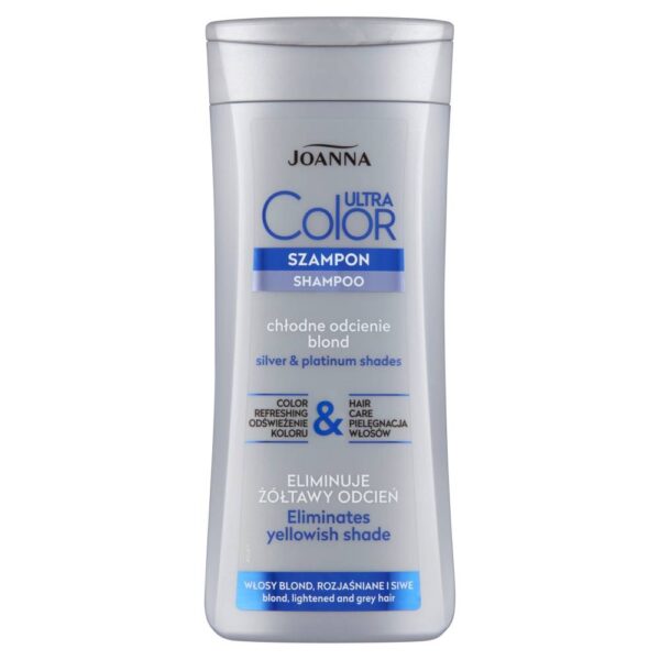 Joanna Ultra Color System Szampon do włosów blond , rozjaśnionych i siwych  200ml